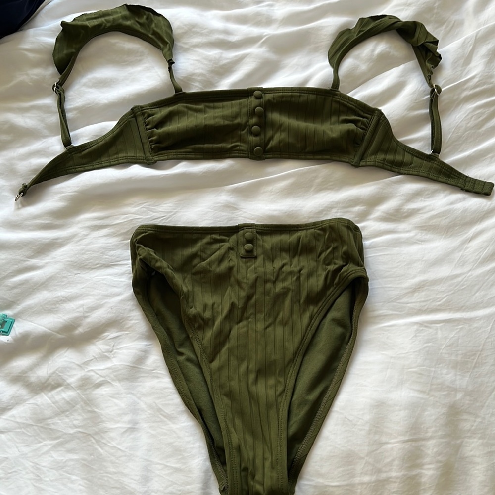 Xhilaration green bikini